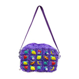 Maxbell Inflatable Beach Bag Portable Washable Beach Pouch with Strap for Beach Trip