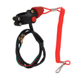 Maxbell 6xUniversal Engine Stop Kill Tether Switch Lanyard for ATV Racing Emergency