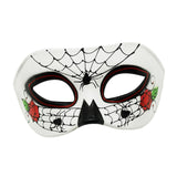 Masquerade Mask Party Supplies Novelty Eye Masks for Club Halloween Carnival 17x10cm White