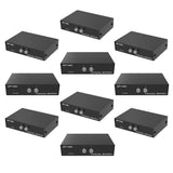 10pcs Printer DB9 Pin Serial RS232 Switch Box Manual Data Sharing Switcher
