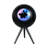Maxbell Magnetic Fluid Ferrofluid Speaker with Music Rhythm for Office Bedside Party Black