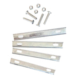 Maxbell Iron Bike Rear Basket Fixing Kits Fixed Gaskets for Road Bike Mountain Bike 4pcs Fixed Gaskets