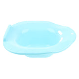 Maxbell Maxbell Hip Bath Tub Sitz Bath for Toilet Maternity Hemorrhoid Avoid Squatting Blue