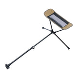 Maxbell Folding Camping Chair Foot Rest Accessory Aluminum Alloy Retractable 45-74cm Khaki