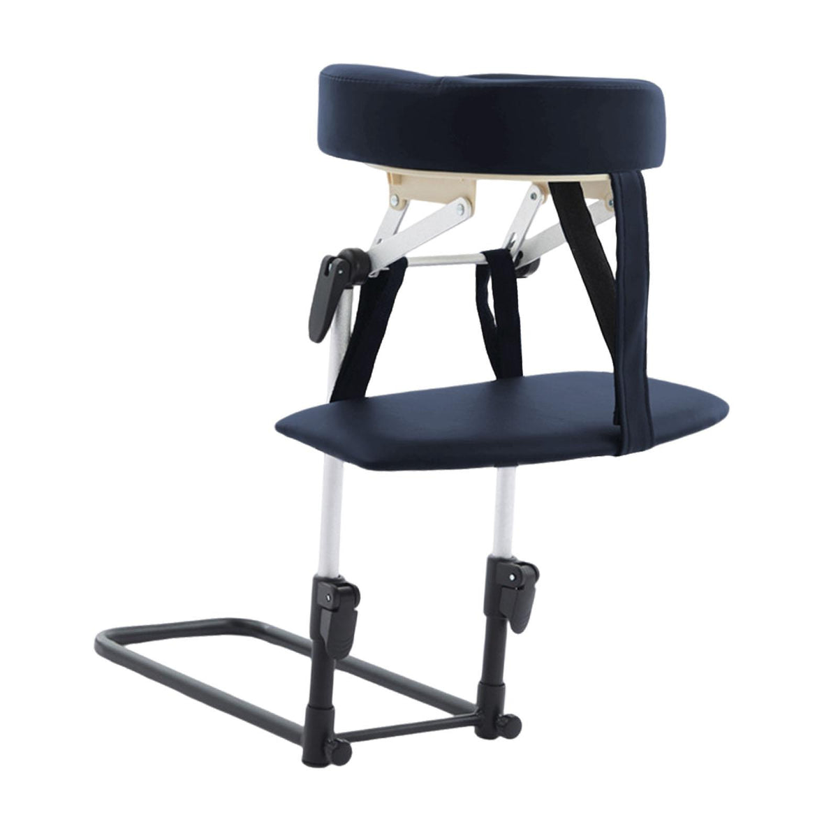 Mattress Top Massage Kit Support Bracket Home SPA with   Armrest Gray Blue