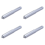 Maxbell 4x Toilet Paper Holder Spring Rods Bathroom Accessories Spring Loaded Roller Sliver