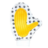 Maxbell Pet Dog Squeaky Ball Feeding Toy and Pet Grooming Brush Massage Hand Glove