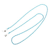 Maxbell Maxbell Metal Chain Reading Glasses Spectacles Eyeglass Sunglasses Copper Strap Blue