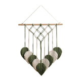Maxbell Macrame Wall Hanging Hand Woven Tapestry Bohemian for Apartment Dorm Wedding