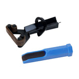 Maxbell Snooker Cues Leather Tip Double-Side Grinding Tools Repair Rod Leather Clip