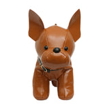 Maxbell Puppy Doll Shoulder Bag PU Leather Pouch for Shopping Autumn Valentines Gift Brown