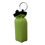 Maxbell 10 Pieces Cylinder Floating Keyring for Marine Boat Yacht Sailing Green
