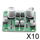 Maxbell 10xPreamplifier NE5532 Stereo Audio Amplifier PCB Board for 4558 LM833 OPA2604