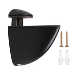 Wood Glass Shelf Bracket Glass Shelf Holder Support for Living Room Entrance S