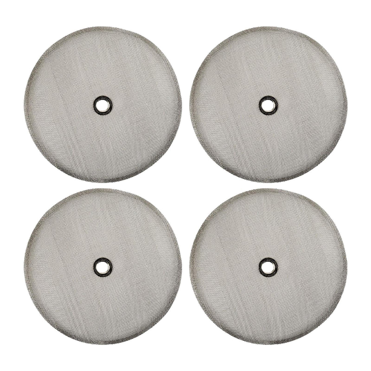 Maxbell 4 Pieces French Press Replacement Filter Stainless Steel Mesh for Household Diameter 6.7cm