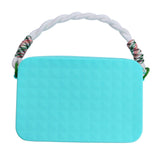 Maxbell Maxbell Silicone Phone Holder for Women Phone Case Holder Beach Tote Bag Accessories Blue