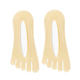 Maxbell 2xFive Toe Socks Lightweight Soft Sports Short Socks for Sports Outdoor Ladies Skin