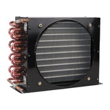 Shellless Refrigerator Condenser Compressors Copper Tube Air Cooled Radiator 30cmx28cmx13cm