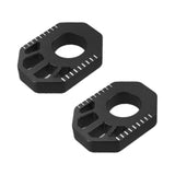 Maxbell 1 Pair Dirt Bike Rear Axle Blocks for Honda Crf300L 2021-2022 Motorbike Black
