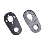 Maxbell 2 Pieces Electric Skateboard Motor Mount Bracket Compact Adjustable Hardware