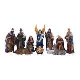 Maxbell Christmas Nativity Scene Figurine Set Decorative for Religious Tabletop Home