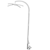 Maxbell 5PCS Baby White Crib Mobile Bed Bell Toy Holder Bracket 34" + Wind-up Music Box