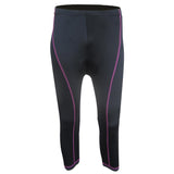 Maxbell Maxbell Women Cycling Elastic Tight Silicone Padded Riding Shorts Capri Pants XXL