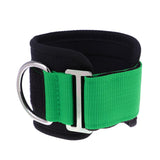 Maxbell Maxbell Exercise Fitness D-ring Ankle Anchor Straps Belt Training Equipment Green