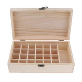 Maxbell Maxbell Essential Oil Box, Wooden Storage Case Organizer Holds 25 Bottles For Carrying or Displaying, Keeping Your Oils Safe