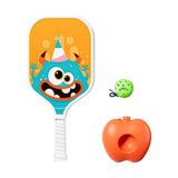 Maxbell Pickleball Paddle with Ball and Base for Beginner Family Kids Indoor Outdoor orange