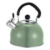 Maxbell Whistling Kettle with Handle Cooker Tea Kettle for Camping Barbecue Outdoor Green