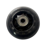 Maxbell Rowing Machine Seat Wheel Easy Installation Sturdy 3 inch in Dia Replacement Black