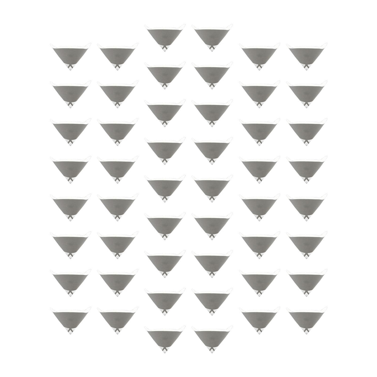 Maxbell 50Pcs Filter Paper Funnel Mesh High Performance Hobby Thickened Spray Funnel