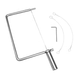 Maxbell Stainless Steel Cheese Slicer Portable Portable Multifunctional Cutting Wire