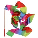 Maxbell Maxbell Gym Dancing Ribbon Rhythmic Art Gymnastic Streamer Twirling Rod  5mx10cm