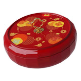 Maxbell Divided Serving Tray with Lid Serving Bowl for Home New Year Spring Festival B