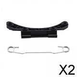 Maxbell 2xFuel Tank Door Hinge for Spring for Volvo XC70 XC90 30649879 Replace 1piece