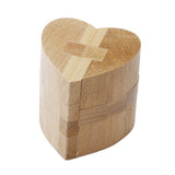 Maxbell Luban Kongming Wooden Heart Lock Educational Puzzle Toy