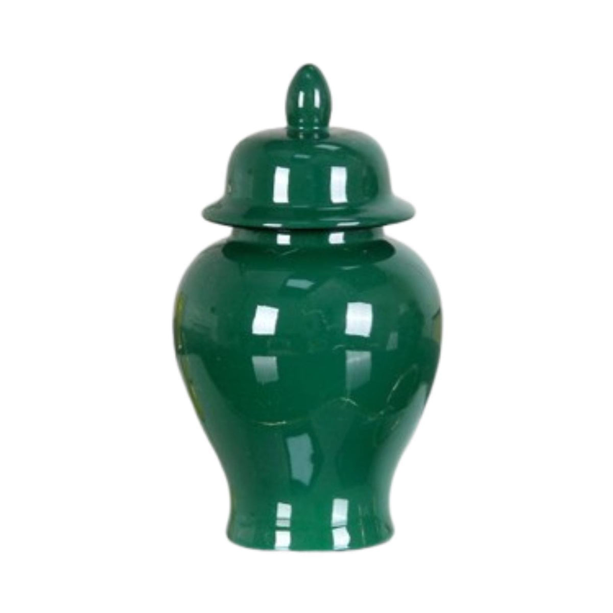 Maxbell Ceramic Vase Storage Tank Porcelain Ginger Jar for Office Flower Arrangement