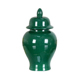 Maxbell Ceramic Vase Storage Tank Porcelain Ginger Jar for Office Flower Arrangement