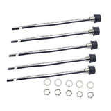 Maxbell 5 Pieces Rotary Light Switches 1.5A 250V 3A 125V for Lamp Fan Easily Install