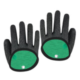 Maxbell Fishing Gloves Puncture Resistant Catch Fish Fish Landing Glove Fisherman Black - Aladdin Shoppers