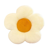 Maxbell Maxbell Dining Chair Cushion Flower Shaped Cushion for Living Room Dining Room Decor White