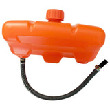 Maxbell Fuel Tank Assembly Supply Fuel Container for Craftsman Yard Man Brush Cutter with Oil Pipe Orange