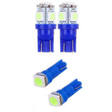 Maxbell Pack of 30 T5 5050 1SMD /5SMD Ice Blue Dashboard Gauge LED Wedge Bulb Lights