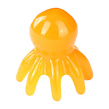 Maxbell Octopus Massage Comb Office Gift Scraping Family Styling Head Scalp Massager Yellow