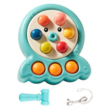 Maxbell Pounding Toys with Lanyard Whack Mole Game for Christmas Gift Children's Day blue