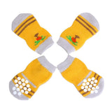 Maxbell Maxbell Pet Dog Socks w/ Non-slip Bottom - Size M