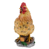 Artificial Realistic Chicken Figure Outdoor Garden Yard Decor Chicken Family