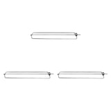 Maxbell 3 Pieces Grilling Skewers BBQ Accessories Kabob for Chicken Sausages Veggies